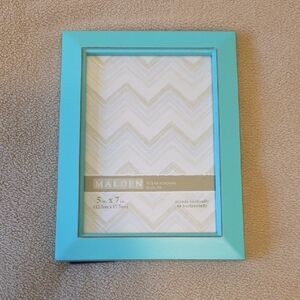 Malden Turquoise 5x7 Picture Frame